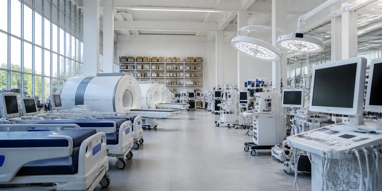 Modern medical equipment facility